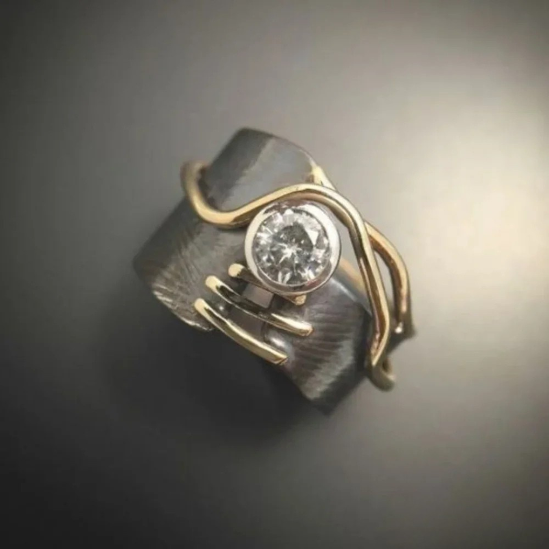 Vintage Sølv Glød Ring