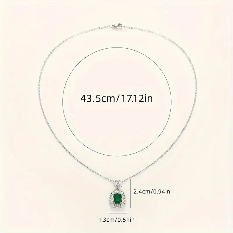Meliora Brenswyn Halskjede | Hvitt Gull