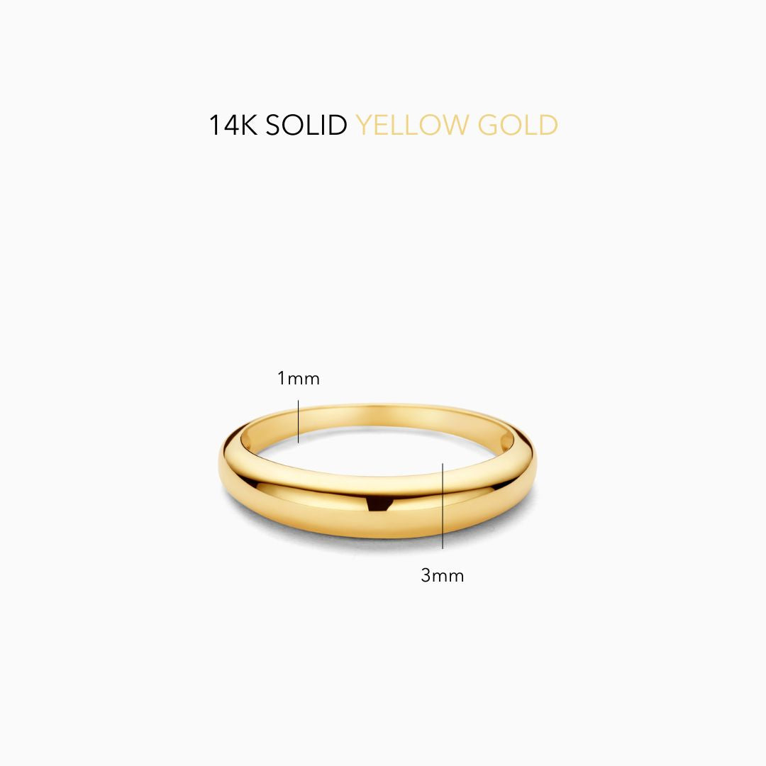 Midi Dome Ring | Gull