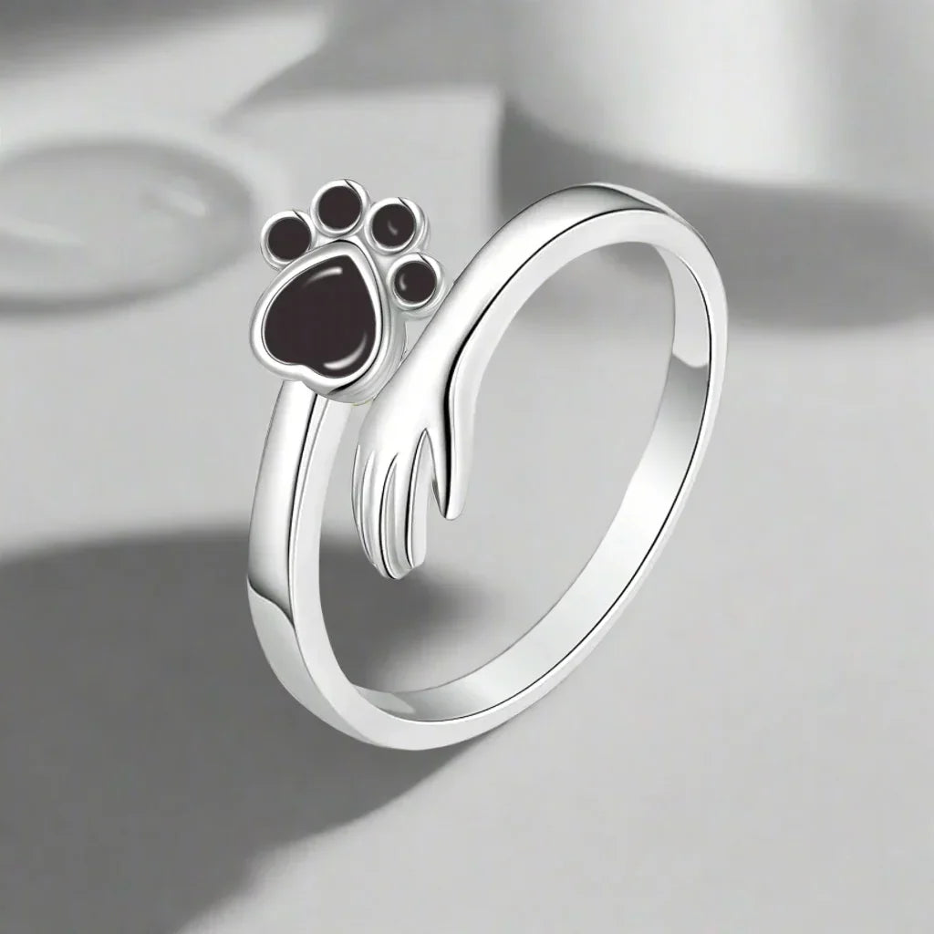 Whispering Paws Justerbar Ring