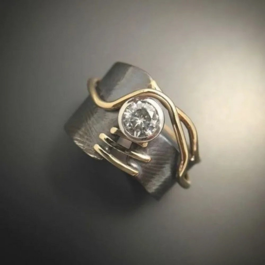 Vintage Sølv Glød Ring