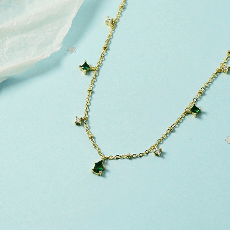 Corinne Delaire Halskjede | Hvitt Gull