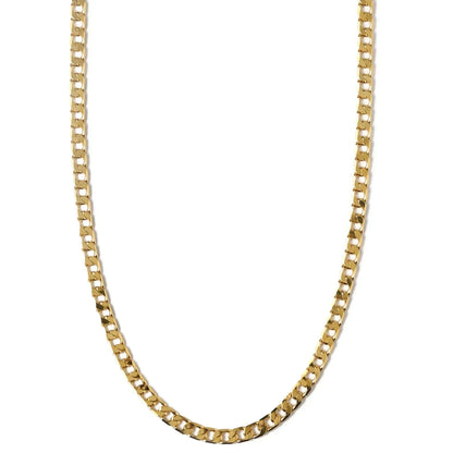 Flat Link Curb Chain Necklace | Gull