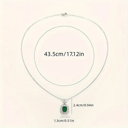 Meliora Brenswyn Halskjede | Hvitt Gull