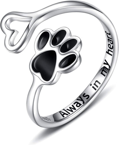 Whispering Paws Ring