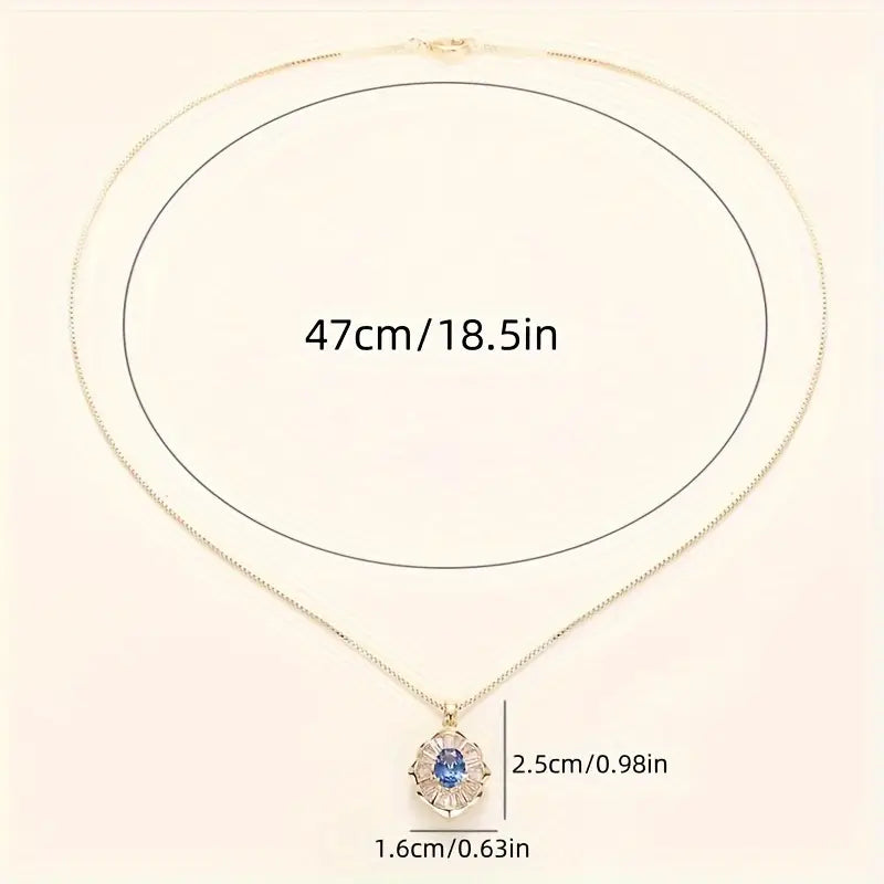 Kavella Noctazure Halskjede | Gull