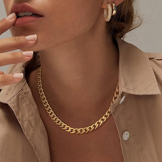 Chunky Cuban Link Necklace | Gull
