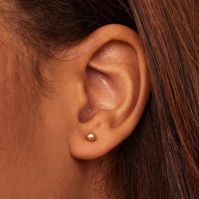 Ha en kule øredobber | Hvitt Gull