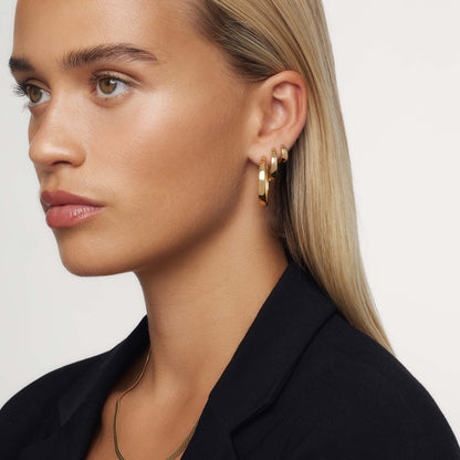 Gia Statement Hoops | Gull