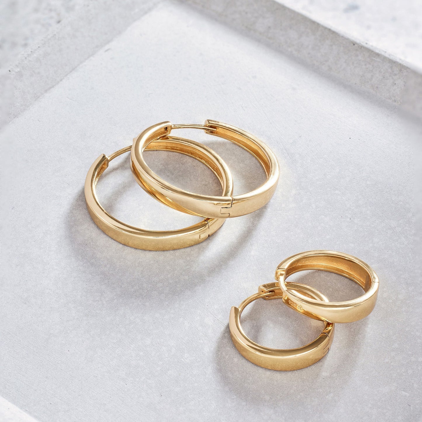 Gia Statement Hoops | Gull