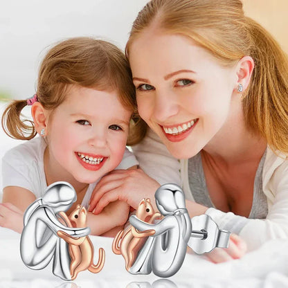 Whiskers Embrace Øredobber