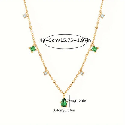 Corinne Delaire Halskjede | Hvitt Gull