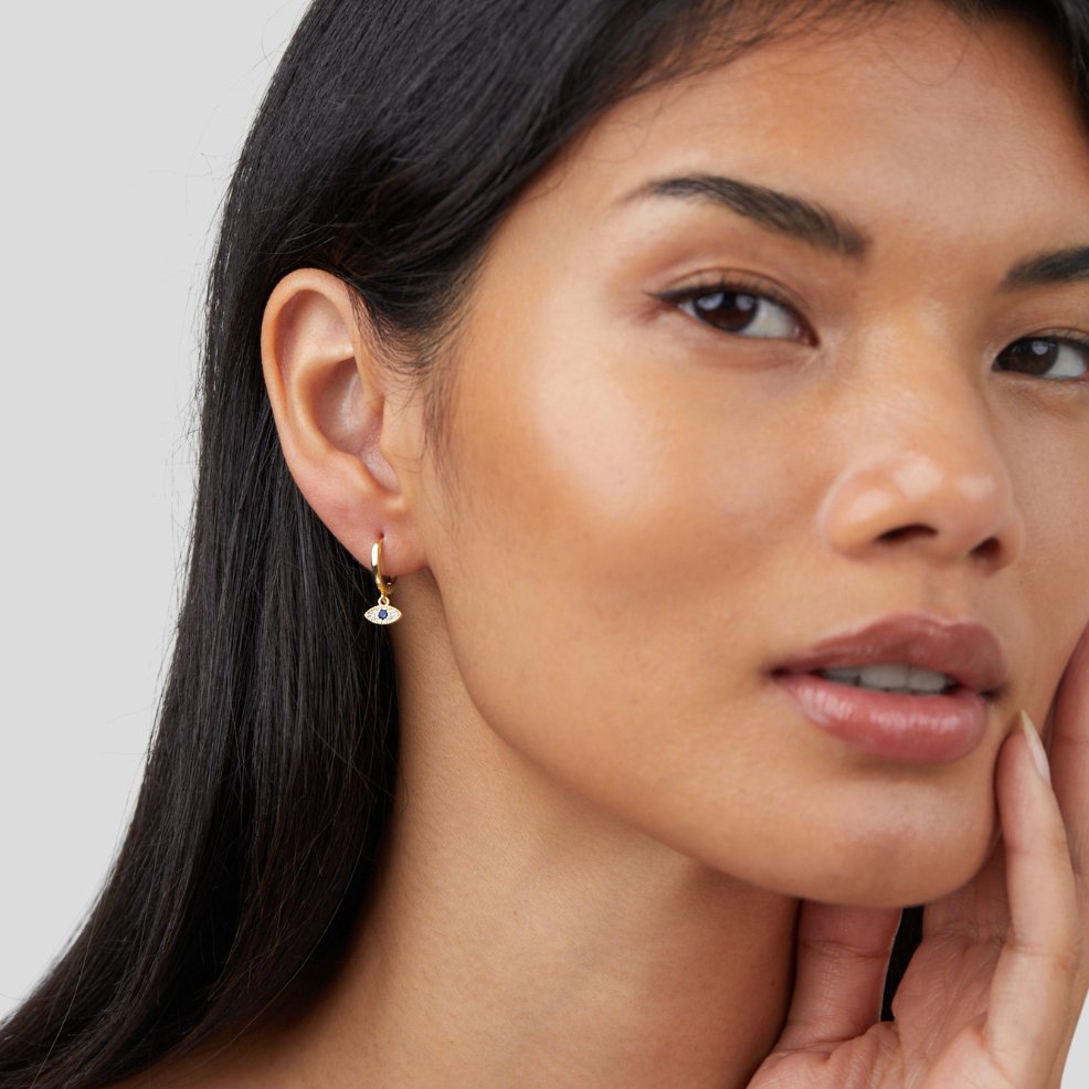 Sie Øredobber med øye