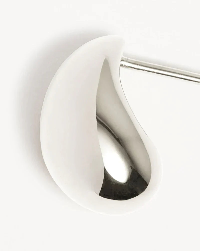 Mato Draper Øredobber | Hvitt Gull