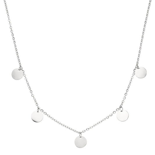 Funky Buddha Halskjede | Hvitt Gull