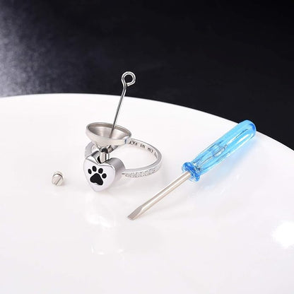 Evigvarende Pote Hjerte Ring